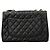 Timeless Borsa a tracolla Chanel in vitello grana nera Nero - vista 11