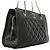 Borsa a tracolla con catena Chanel Mademoiselle Nero - vista 2