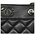 Borsa a tracolla con catena Chanel Mademoiselle Nero - vista 7