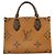 Sac à main Louis Vuitton Monogram Giant Reverse OnTheGo PM Marron - vue 11