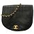 Borsa a tracolla con catena Chanel Mademoiselle Nero