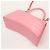 Borsa Balenciaga Small Hourglass in rosa - vista 2