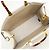 Borsa Tote Fendi Sunshine Medium Bianco - vista 3