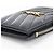 Autre Marque Cartera bi-fold Saint Laurent de piel de becerro negra Negro - vista 7