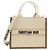 Christian Dior Beige Tote Bag