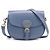 Borsa a tracolla Christian Dior in vitello blu