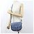 Borsa a tracolla Christian Dior in vitello blu - vista 8