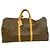 Louis Vuitton Boston Monogram Keepall 60 Marrone
