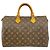Louis Vuitton Monogram Speedy 35 Handtasche Braun