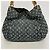 Louis Vuitton Monogram Denim Daily GM Schultertasche Blau - Ansicht 10