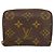 Louis Vuitton Monogram Zippy Coin Purse M60067 Castaño