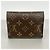 Cartera Louis Vuitton marrón de tres pliegues Castaño - vista 12
