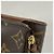 Cartera Louis Vuitton marrón de tres pliegues Castaño - vista 7
