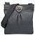 Borsa a tracolla in pelle Gancini Salvatore Ferragamo Nero
