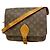 Borsa a tracolla Louis Vuitton Monogram Cartouchiere GM Marrone
