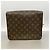 Borsa a tracolla Louis Vuitton Monogram Cartouchiere GM Marrone - vista 13