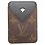 Louis Vuitton Monogram Macassar Business Card Case Castaño Negro