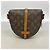 Sac à épaule Louis Vuitton Monogram Chantilly PM Marron - vue 13