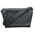 Bolso de hombro Louis Vuitton Monogram Eclipse Reverse Pulse Castaño Negro