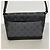 Bolso de hombro Louis Vuitton Monogram Eclipse Reverse Pulse Castaño Negro - vista 7
