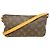 Sac à épaule Louis Vuitton Monogram Trotteur Marron