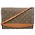 Bolso de hombro Louis Vuitton Monogram Bordeaux Castaño