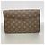 Bolso de hombro Louis Vuitton Monogram Bordeaux Castaño - vista 12
