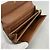 Louis Vuitton Monogram Pochette Portemonnaie Credit Long Wallet Marrone - vista 3
