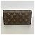 Louis Vuitton Monogram Pochette Portemonnaie Credit Long Wallet Marrone - vista 8
