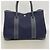 Hermès Borsa Tote Hermes Garden PM Blu navy - vista 12