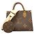 Louis Vuitton Monogram Giant Reverse OnTheGo PM Handtasche Braun