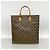 Saco Tote Louis Vuitton Monogram Sac Plat Marrom - vista 10