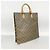 Saco Tote Louis Vuitton Monogram Sac Plat Marrom - vista 2