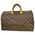 Louis Vuitton Monogram Speedy 40 Handtasche Braun