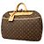 Bolsa Louis Vuitton Boston Monogram Alizé 24H Marrom