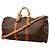 Louis Vuitton Monogram Keepall Bandoulière 55 Marrone