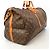 Louis Vuitton Monogram Keepall Bandoulière 55 Marrone - vista 2