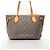Bolso Tote Louis Vuitton Monogram Neverfull PM Castaño - vista 11