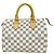 Borsa Louis Vuitton Damier Azur Speedy 25 Bianco