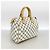 Borsa Louis Vuitton Damier Azur Speedy 25 Bianco - vista 2