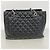 Timeless Borsa Tote Chanel in pelle di vitello martellata nera Nero - vista 10