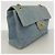Bolso de hombro Chanel de denim azul - vista 2