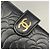 Cartera Chanel Camellia de piel de cordero Negro - vista 9