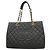 Borsa Tote Chanel in pelle di vitello martellata nera Nero