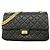 Borsa a tracolla Chanel 2.55 in vitello nero