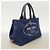 Borsa Tote Prada Canapa Canvas in blu - vista 2