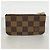 Louis Vuitton Damier Pochette Clé N62658 Ebene Coin Case Damier ebene - vista 7