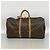 Borsa Louis Vuitton Boston Monogram Keepall 55 Marrone - vista 10