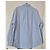 Camicia Polo Ralph Lauren Custom Fit in Cotone Azzurro con Ricamo Bleecker Lion Blu - vista 7