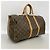 Louis Vuitton Monogram Keepall Bandoulière 45 Marrone - vista 2